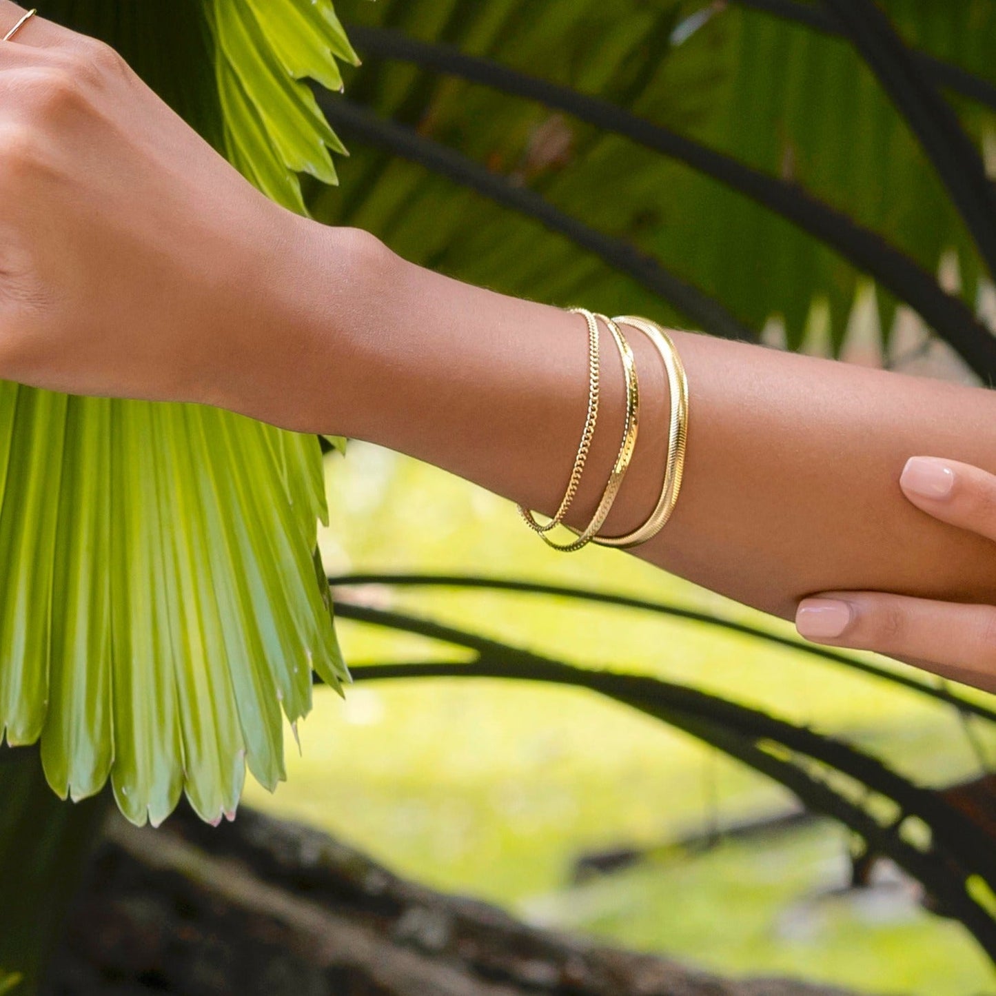 Oval Snake Bracelet