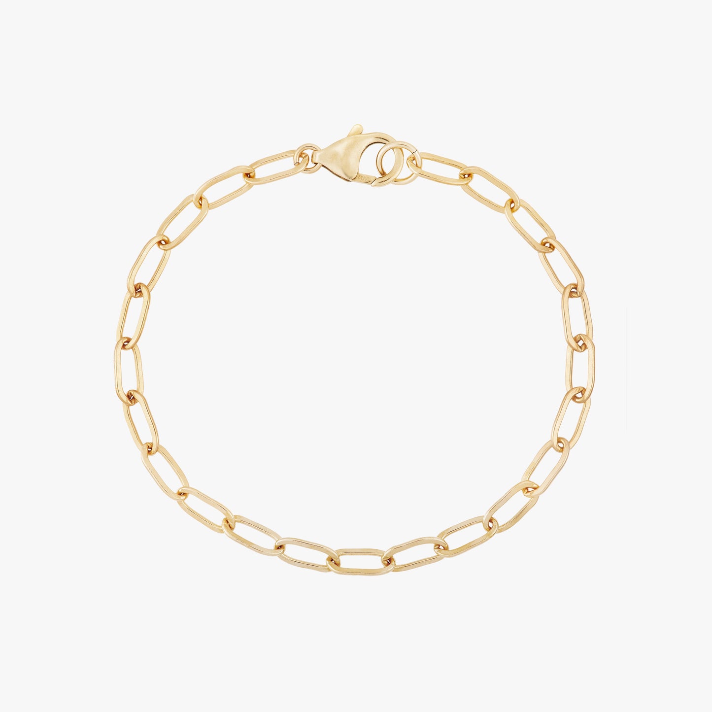 Isabel Paper Clip Chain Bracelet