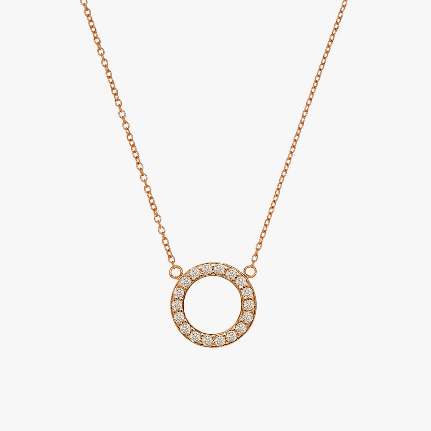 Sparkle Circle Necklace