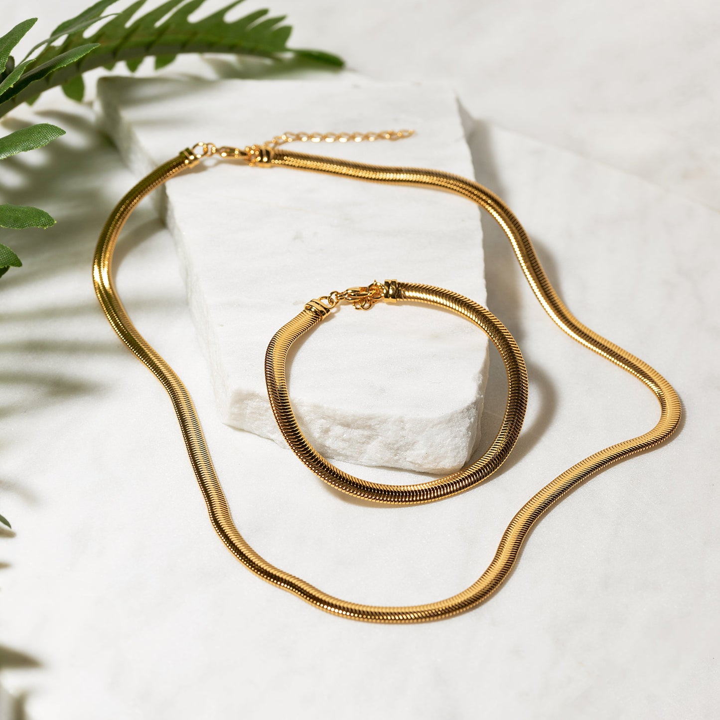 Oval Snake Bracelet