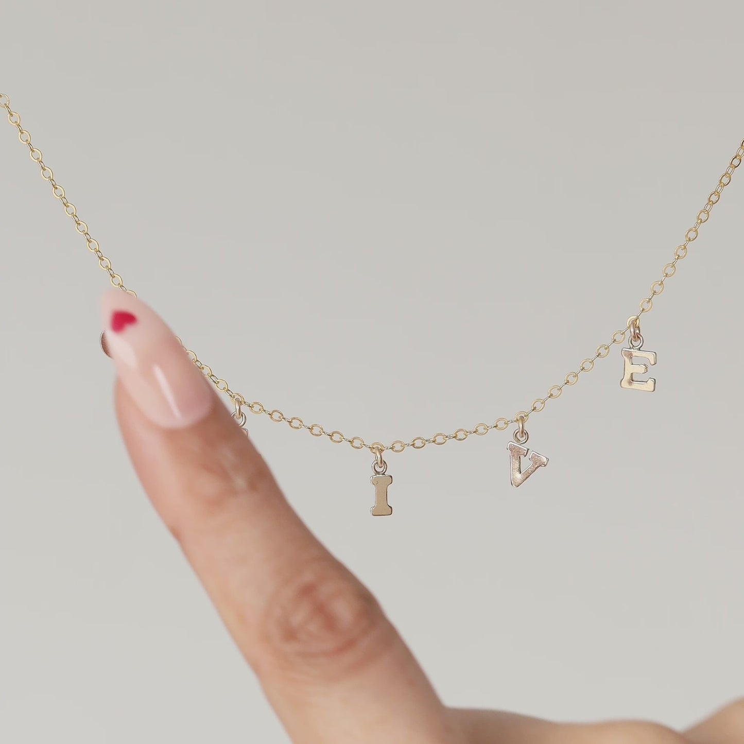 Personalized Letter Necklace