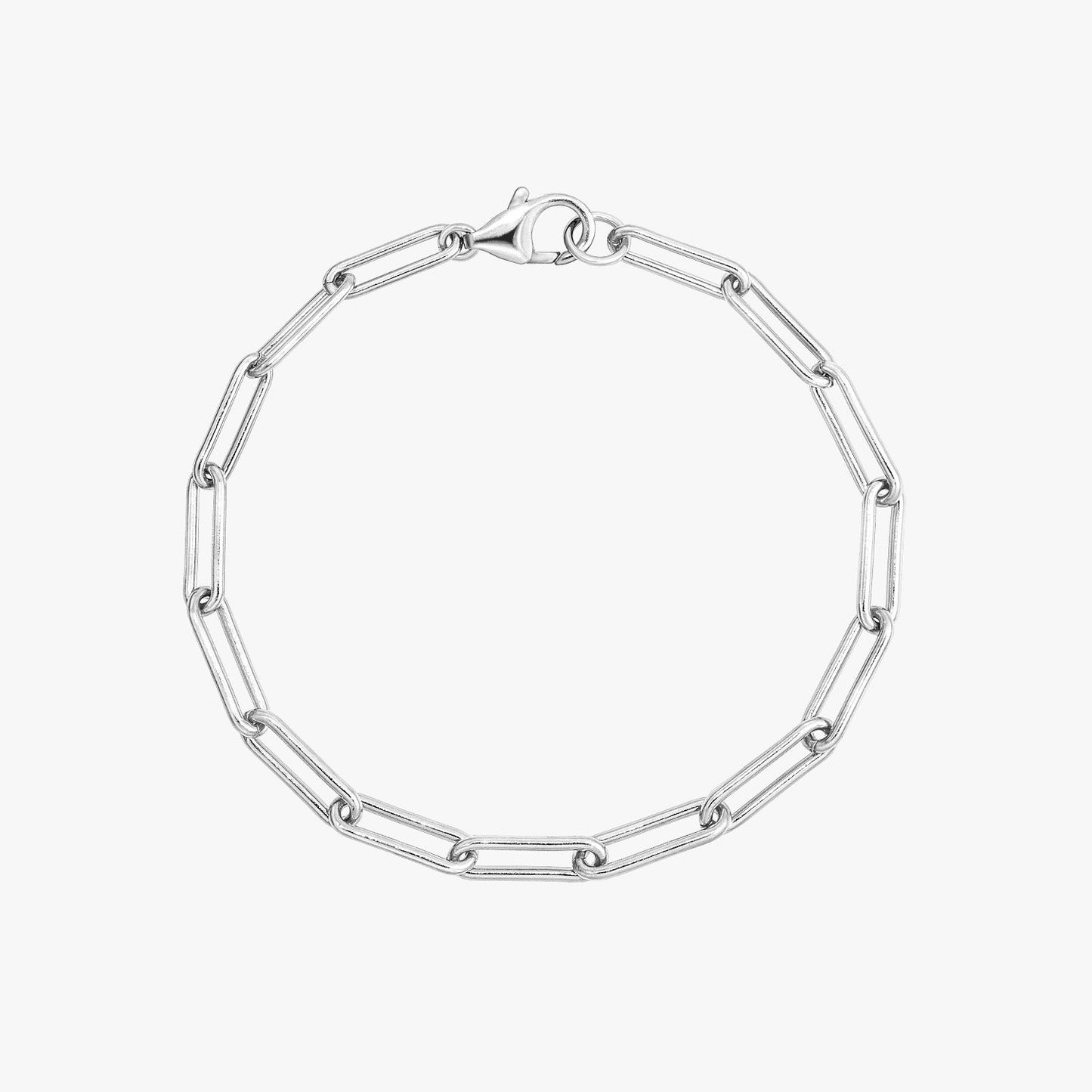 Muse Paper Clip Chain Bracelet