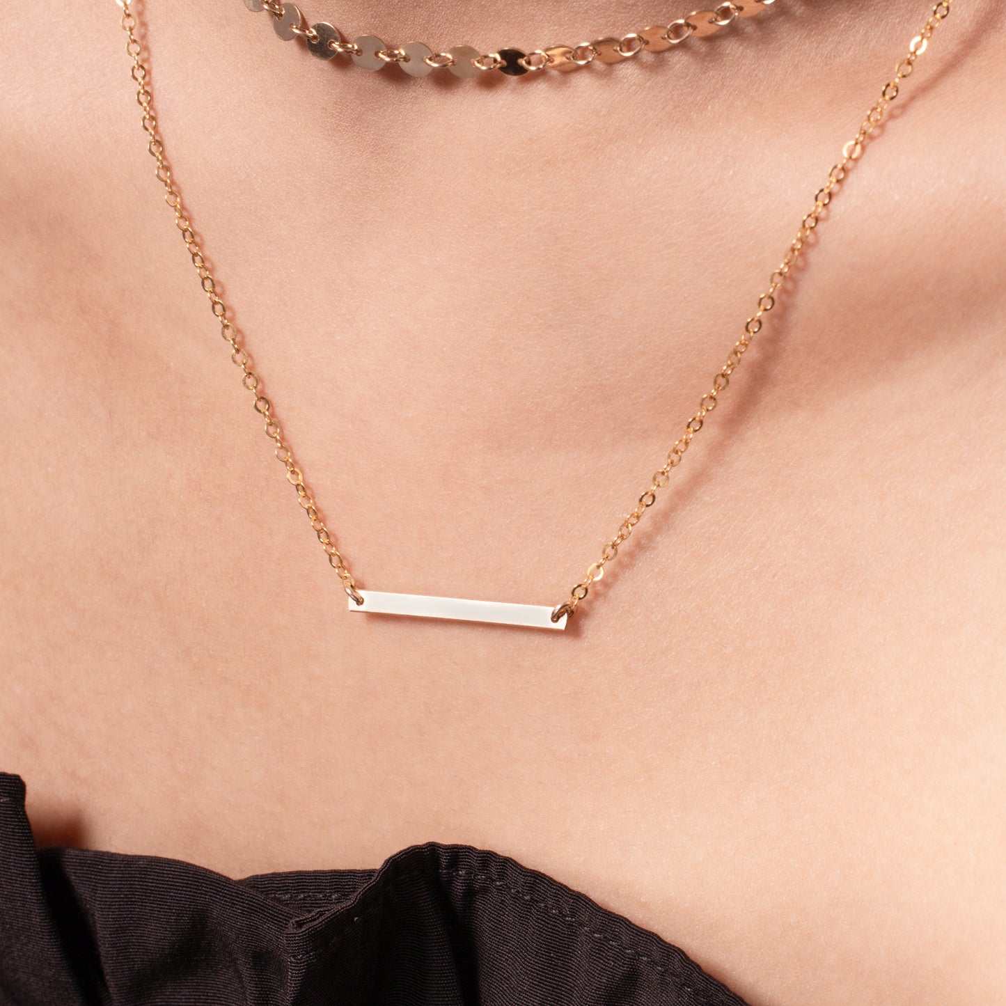 Sleek Bar Necklace