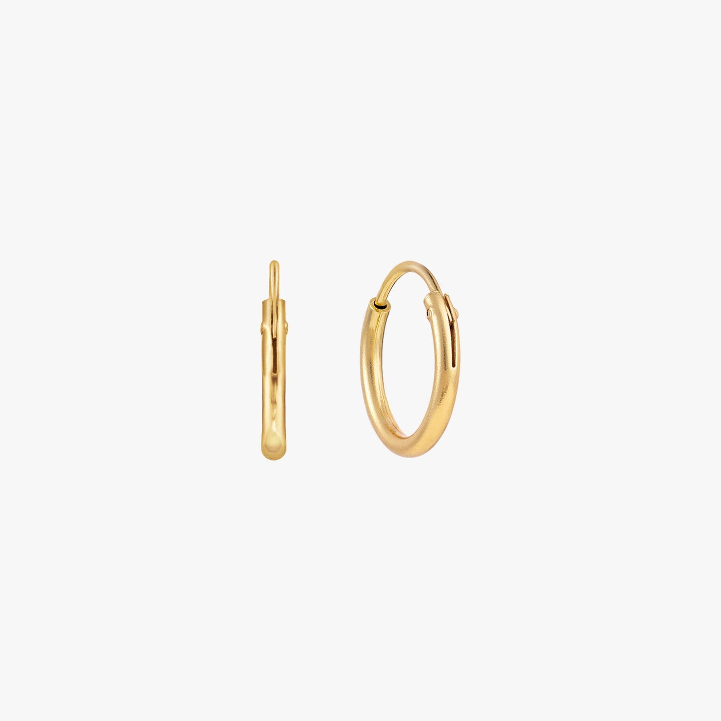 Mini Endless Hoop Earrings