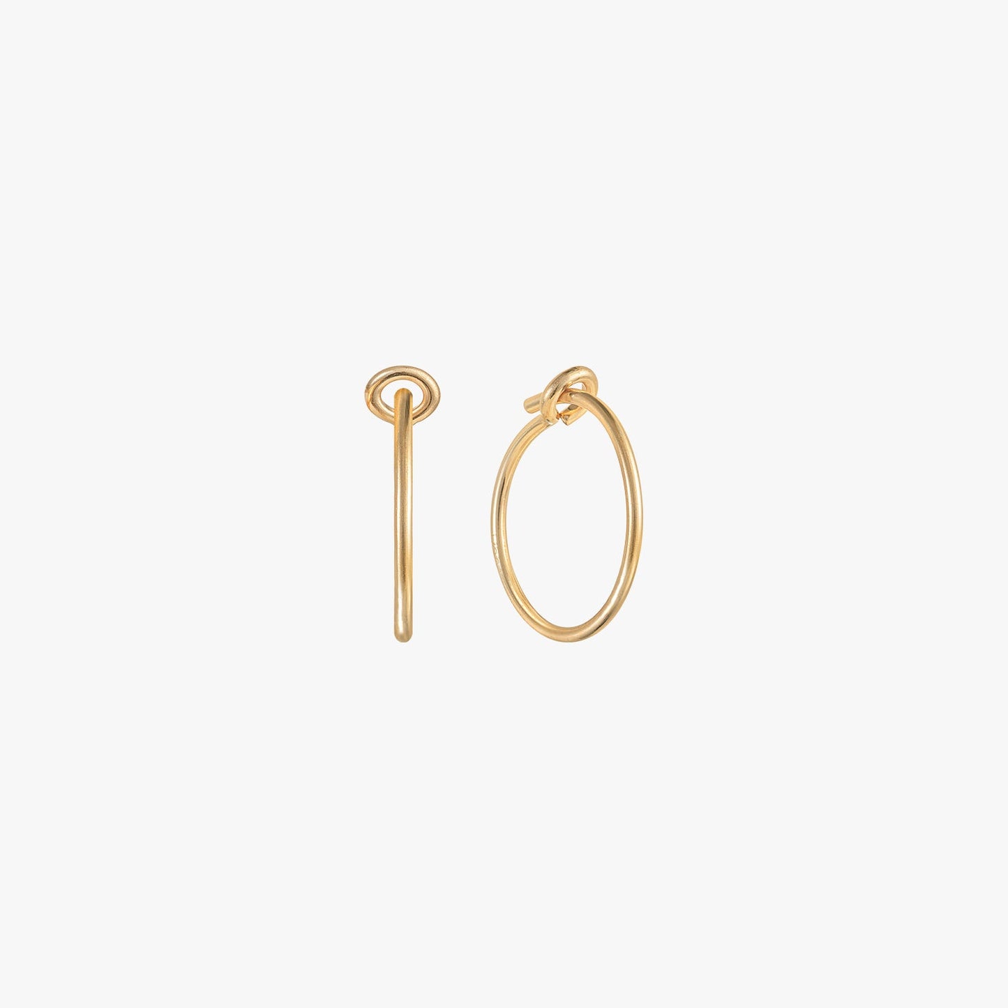 Little Sleeper Hoop Earrings