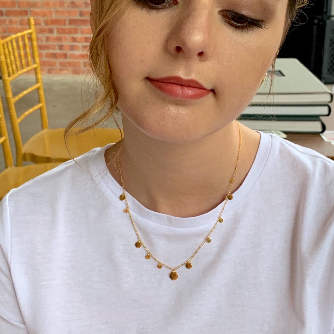Ripple Charm Necklace