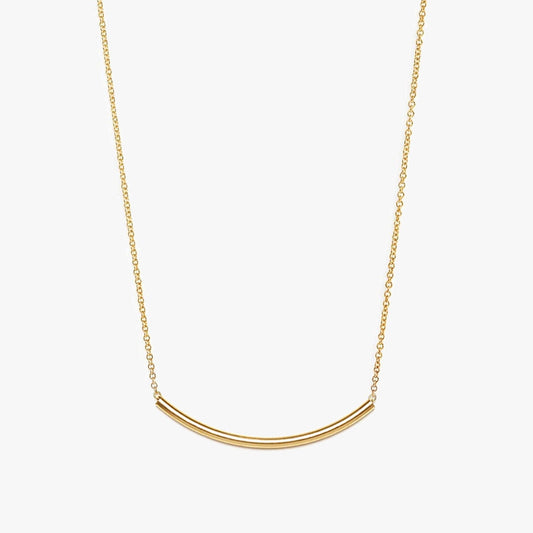 Chic Curve Bar Necklace
