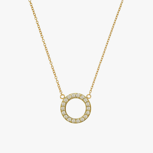 Sparkle Circle Necklace