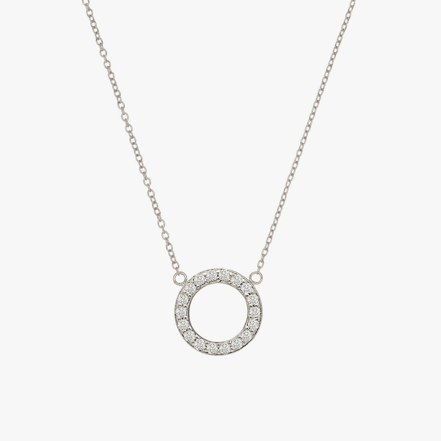 Sparkle Circle Necklace