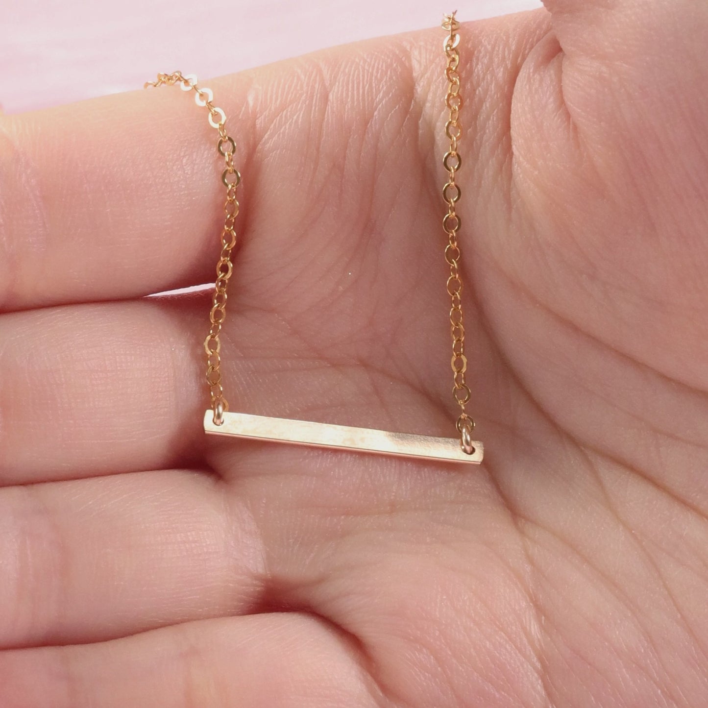 Sleek Bar Necklace